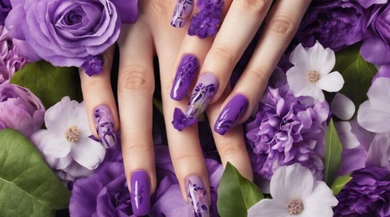 Nail Designs for Purple Nails: Creative Ideas and Inspirations